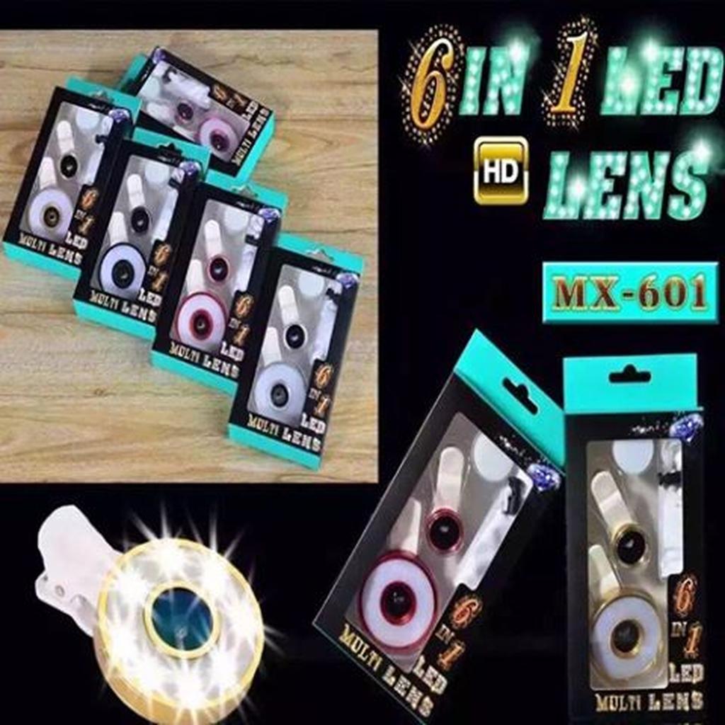 Multi led lens 6 in 1Wide angle 0.65x (super jernih & lebar sampai 0.65x)