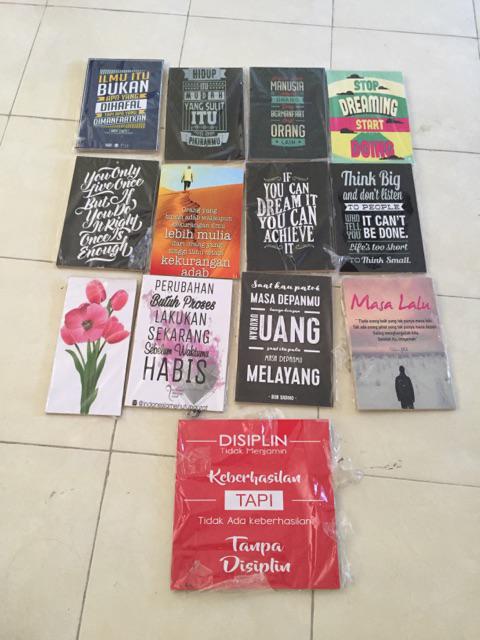 Hiasan Dinding Poster Kayu Al-171