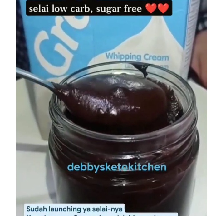 

Selai Coklat Keto Lowcarb