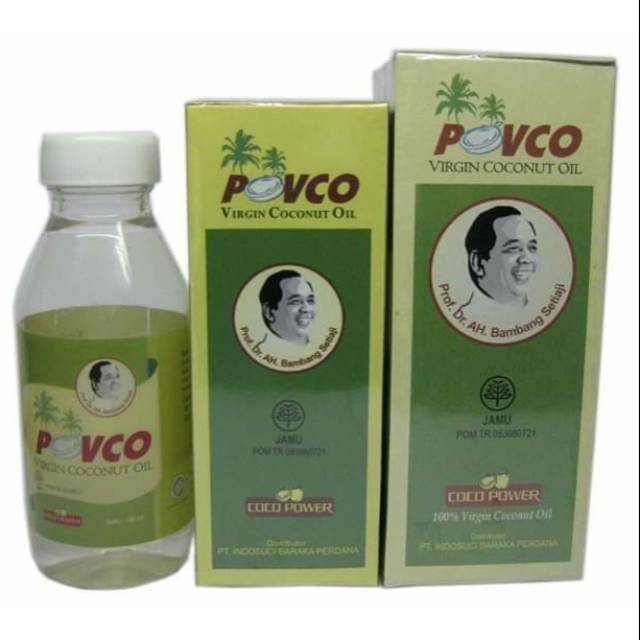 POVCO Virgin Coconut Oil 100ml - Mint