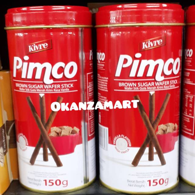 

Pimco Kivre Wafer Stick Brown Sugar 150gr