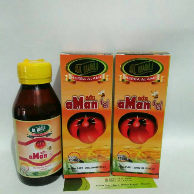 

Madu amandel alwaliy / radang tenggorokan