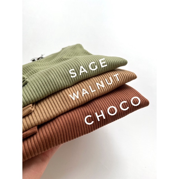 READYBASIC - BAJU KAOS LENGAN PANJANG BAHAN RIBB