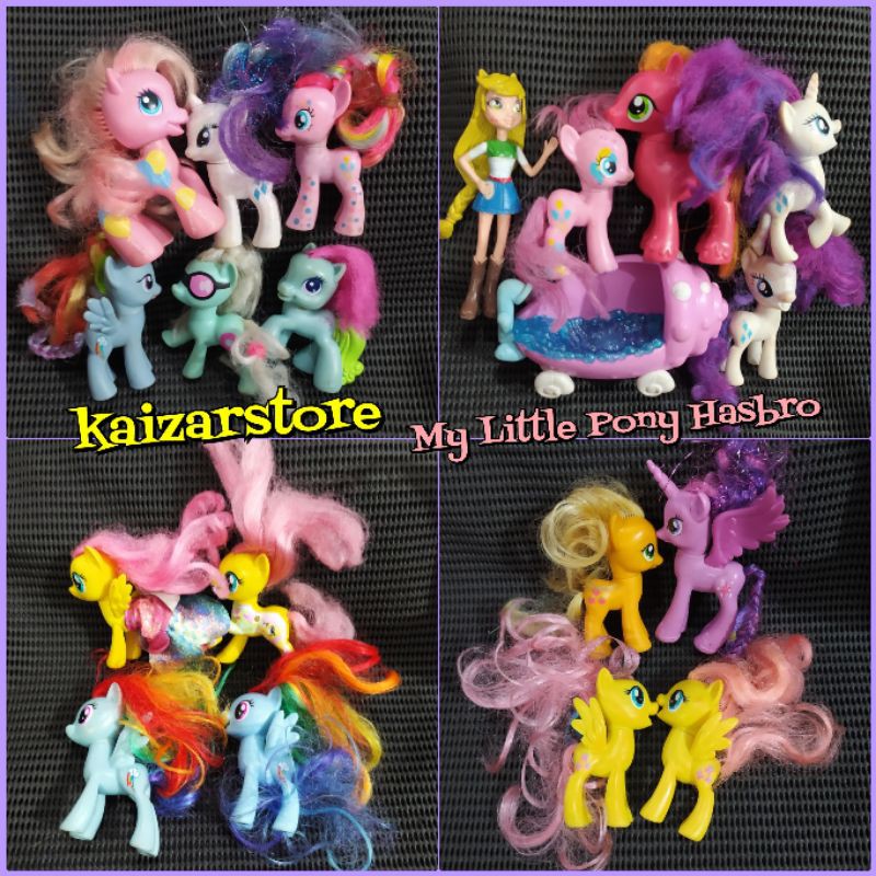Kuda Pony My Little Pony original Hasbro Figure rare Made in china murah Preloved