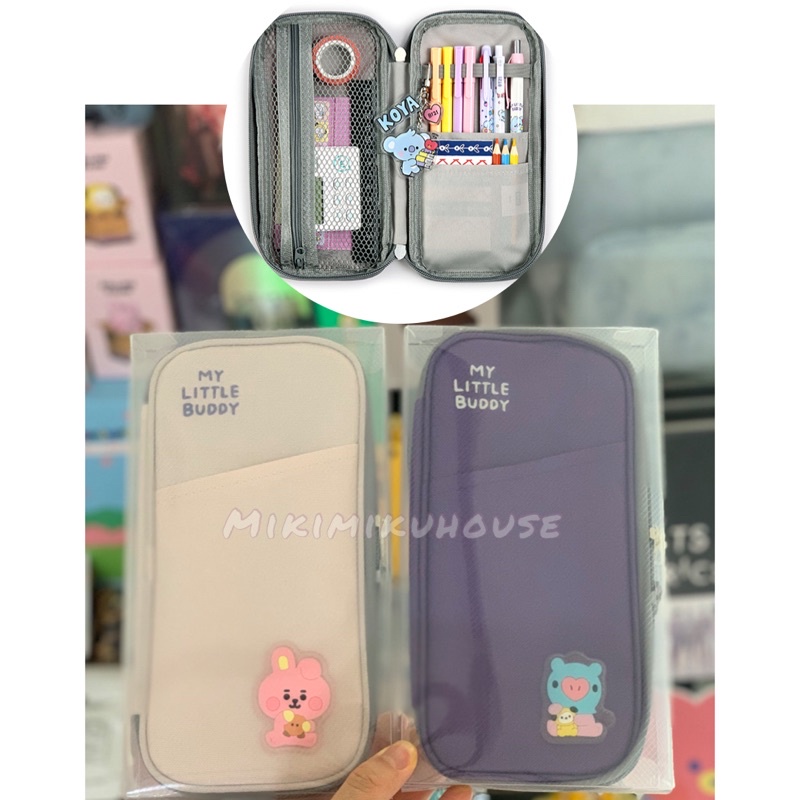 

BT21 P-POCKET LITTLE BUDDY MONOPOLY OFFICIAL P KOREAN PEN POCKET CASE TEMPAT PENSIL POUCH BTS