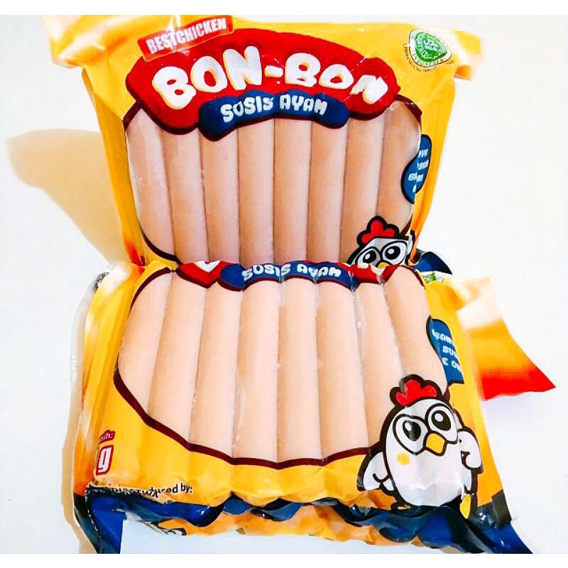 

Sosis Ayam Bon Bon 500gr / Bon-Bon Best Chicken Sausage