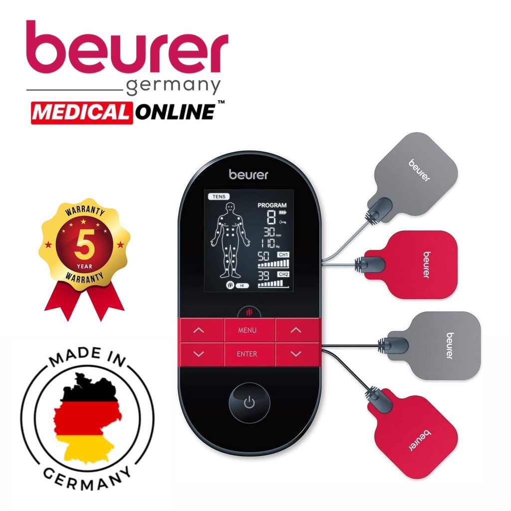 BEURER EM 59 - TENS EMS DIGITAL FUNGSI TERAPI PANAS MEDICAL ONLINE MEDICALONLINE