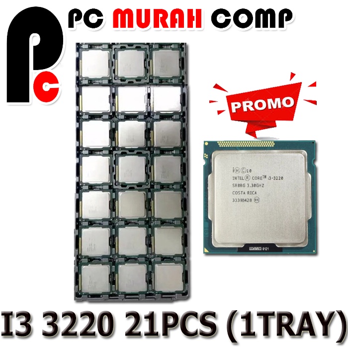 Processor Intel Core i3 3220 3.30GHz Soket 1155 21pcs (1Tray)