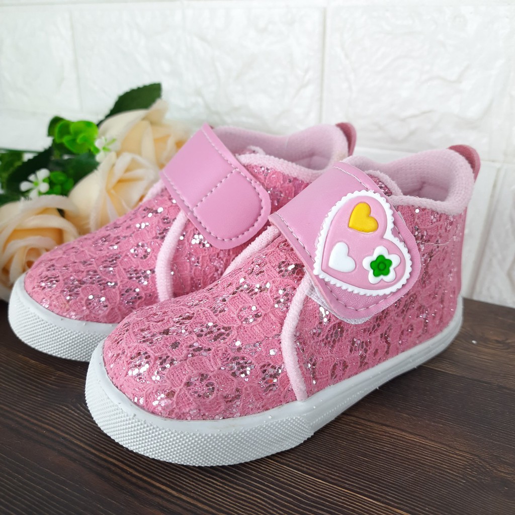 [TAMAN SEPATUKU] SEPATU TRENDY MURAH BRUKAT FULL LUCU ANAK PEREMPUAN 1-6 TAHUN CAX12