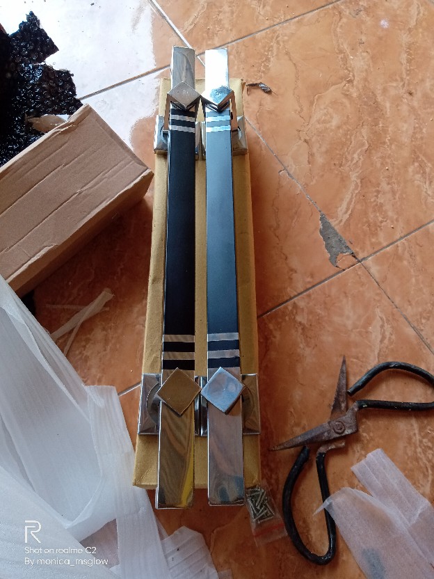 Handle Kotak 45 Cm Tarikan Pintu Rumah Minimalis Stainless Stell Berkualitas