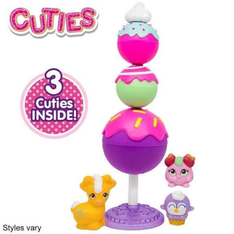 cake pop cuties mochi pop squishy foam doll mainan anak perempuan surprise inside hadiah kado ultah