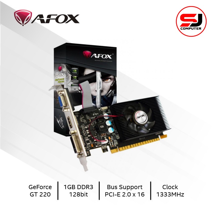 VGA AFOX GT220 | 1GB DDR3 128bit | Nvidia Geforce