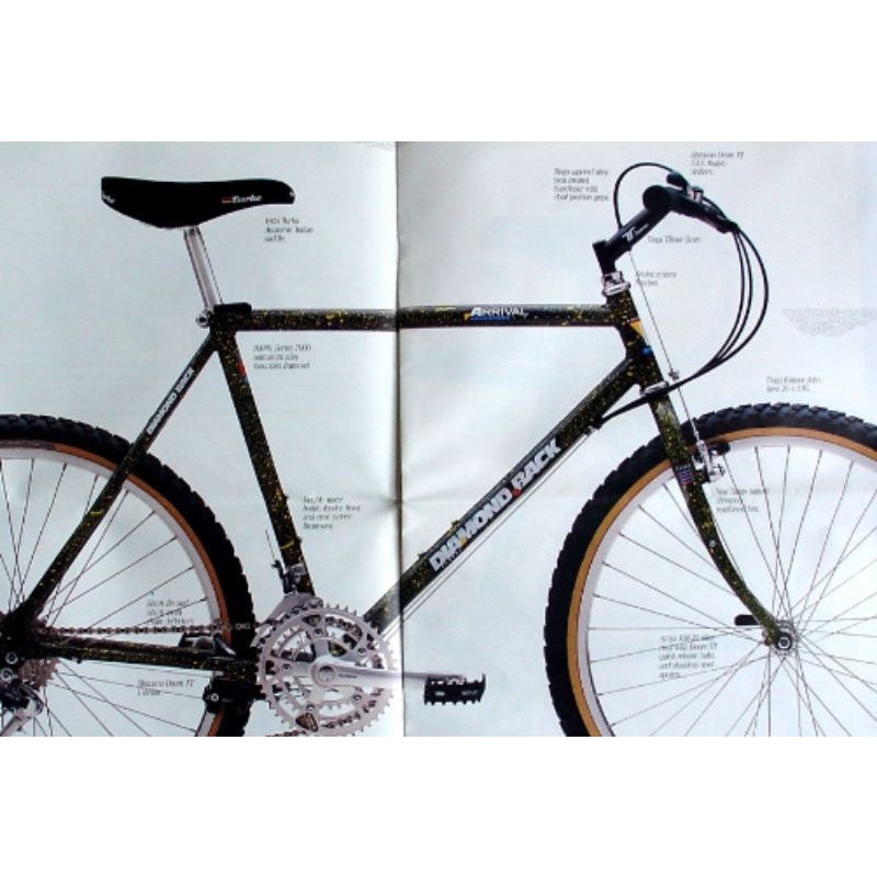 

sticker decals sepeda DIAMONDBACK arrival aluminum