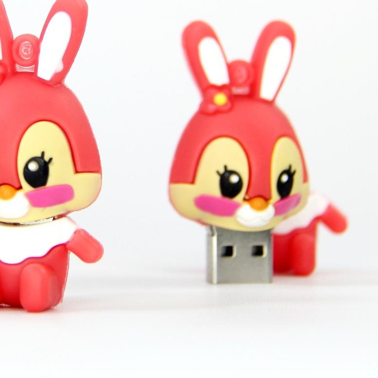 ◘ FLASHDISK KARAKTER LOVELY BUNNY ( MF 317-1) 8GB, 16GB, 32GB ✤