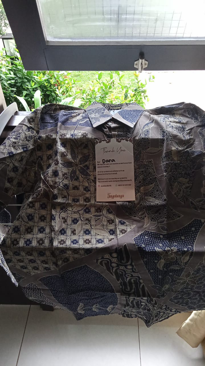 Kemeja Batik Pria Slimfit Jayabayabatik Rangga Series