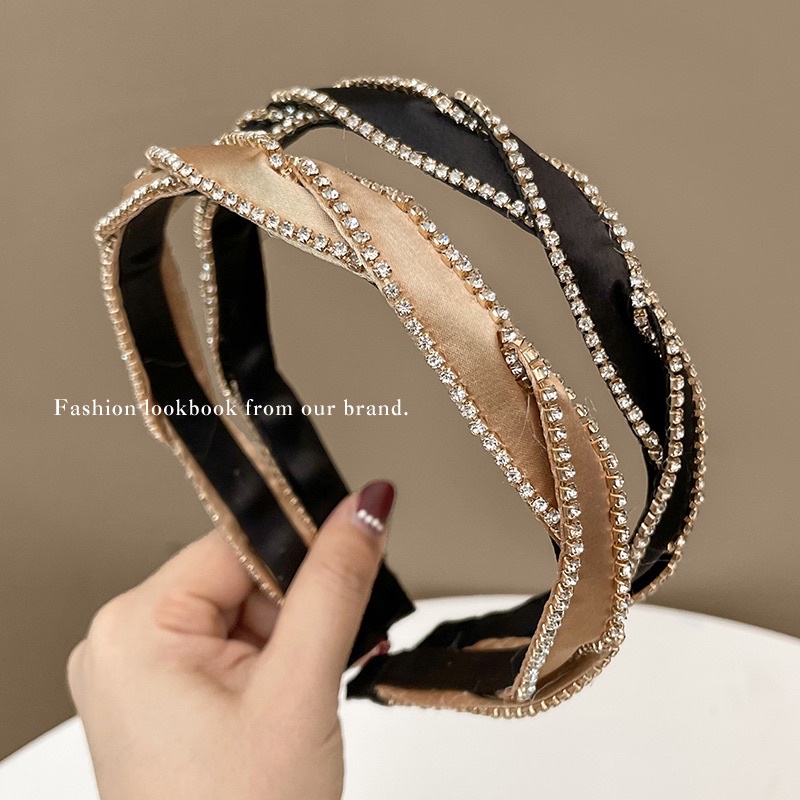 Bando-123/Bendo FASHION/Premium Bandana Simpul Twist Elastis Ala Korea Untuk Wanita Bando