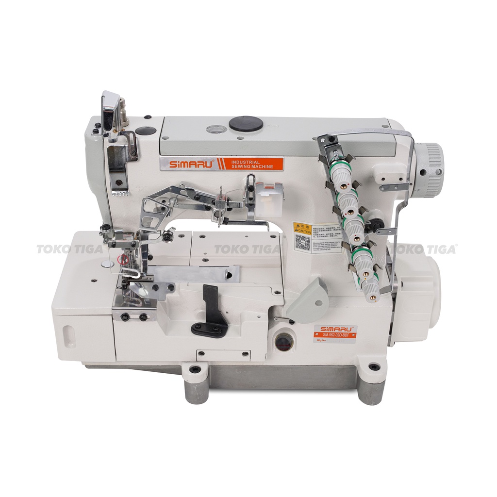 Mesin Overdeck Bis SIMARU SM562-02D-BBF Interlock / Coverstitch Servo