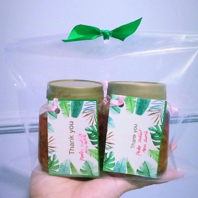 

sambal baby cumi MH 350gr FULL CUMI , menu berbuka puasa dan hampers pengajian atau lebaran pedas gurih manis