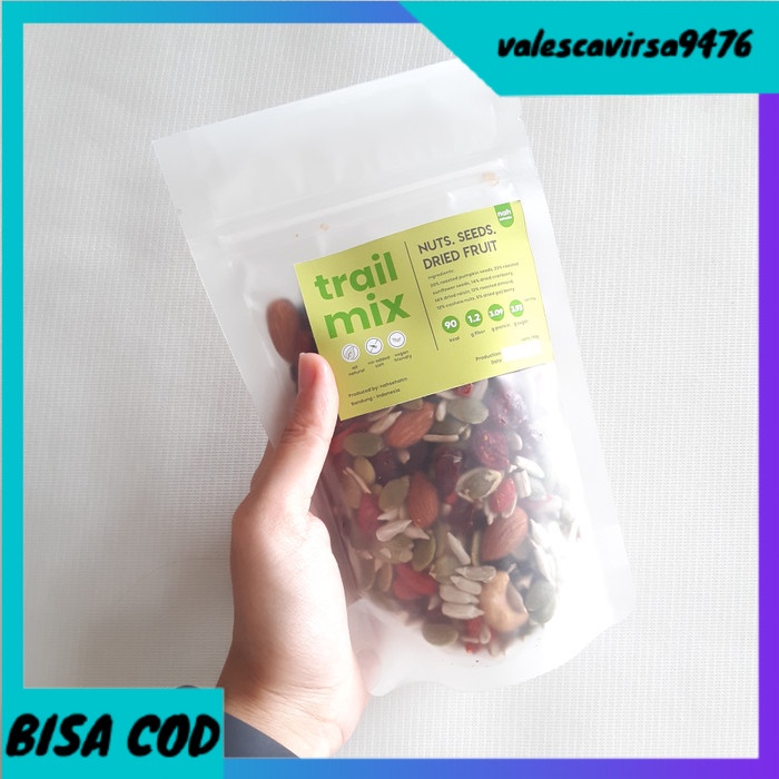 

⭐BISA COD⭐ TRAIL MIX 150g - NUTS. SEEDS. DRIED FRUIT