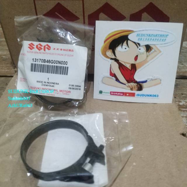 Klem karet karbu satria Fu