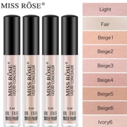 Miss Rose Concealer Mini Liquid Foundation Repair Nourishing Test Liquid Foundation DJ 7601-001