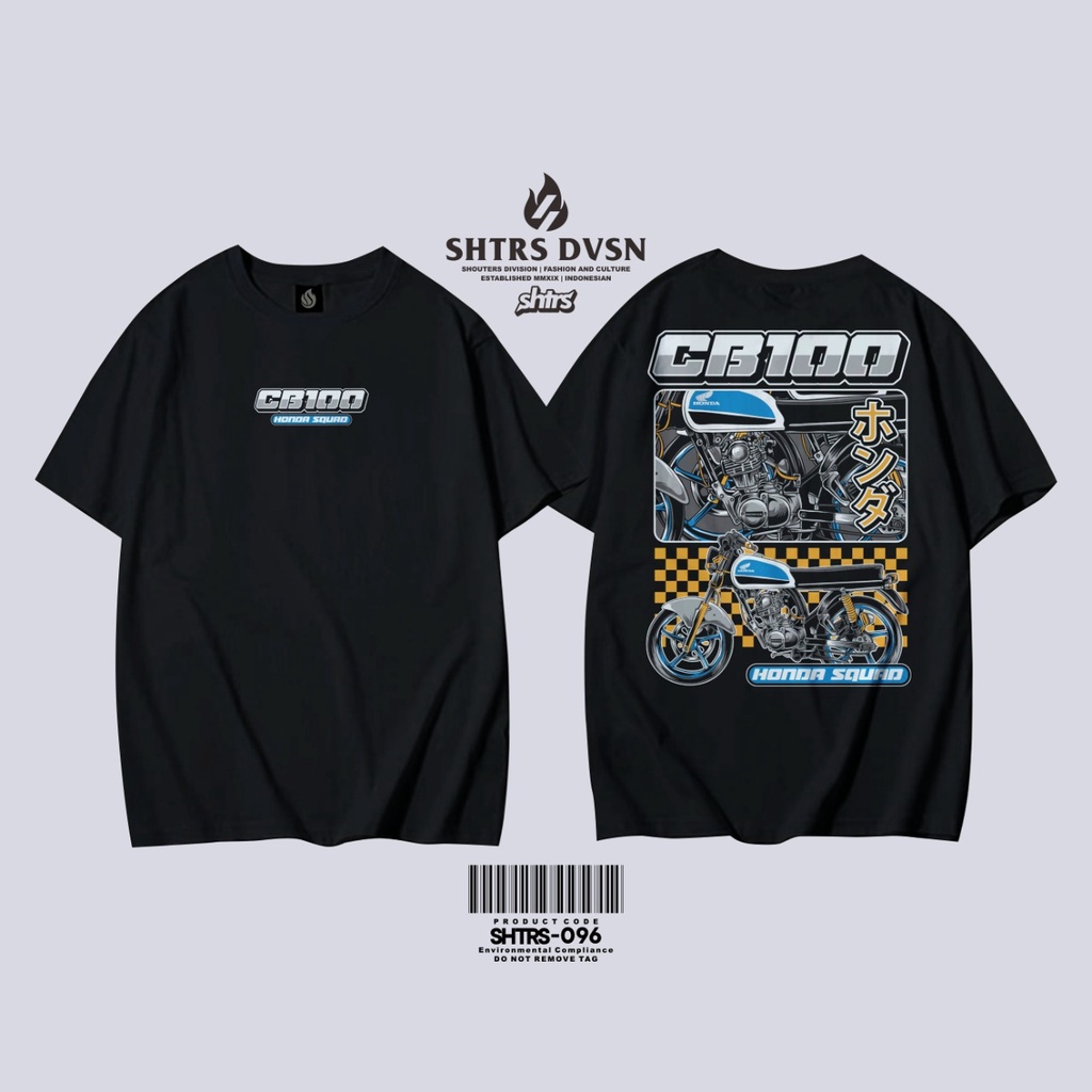 kaos CB 100 HEREX kaos CB INDONESIA baju HONDA CB 100