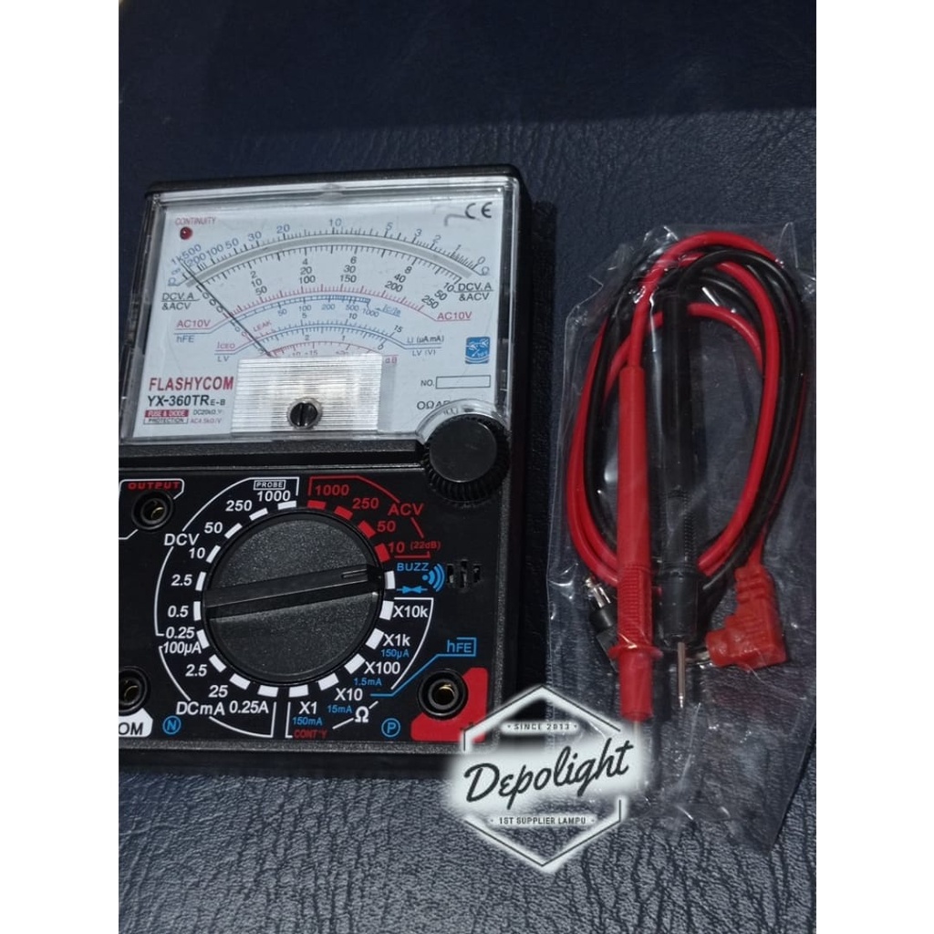 Multitester Analog / Tespen Digital Sensor / Alat Tester Multimeter AC DC Voltage