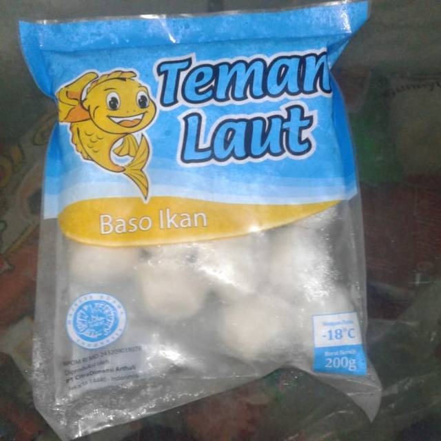 

Temen laut Baso ikan 200 gr