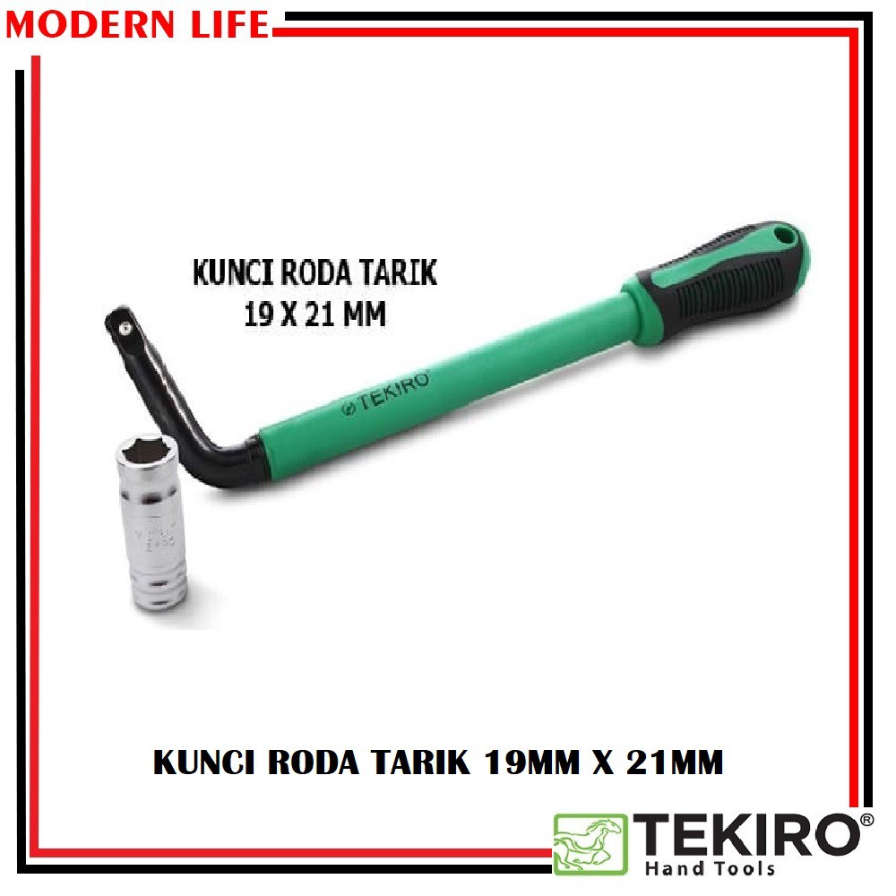 Kunci Roda Tarik 19 X 21 mm / Kunci L Roda Pelek Ban Mobil