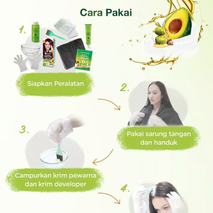 garnier ultra color semir / pewarna rambut 6.62 cranberry red