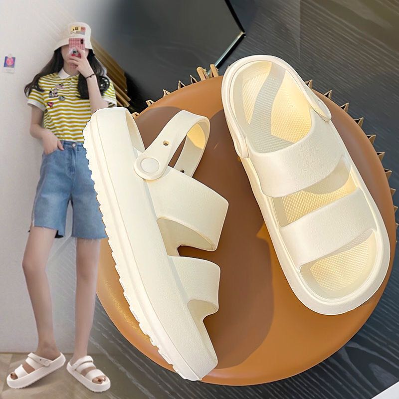 Mainland Sandal Slop Pria Wanita Sandal Karet Casual Korean Fashion Indoor Outdoor HSN104