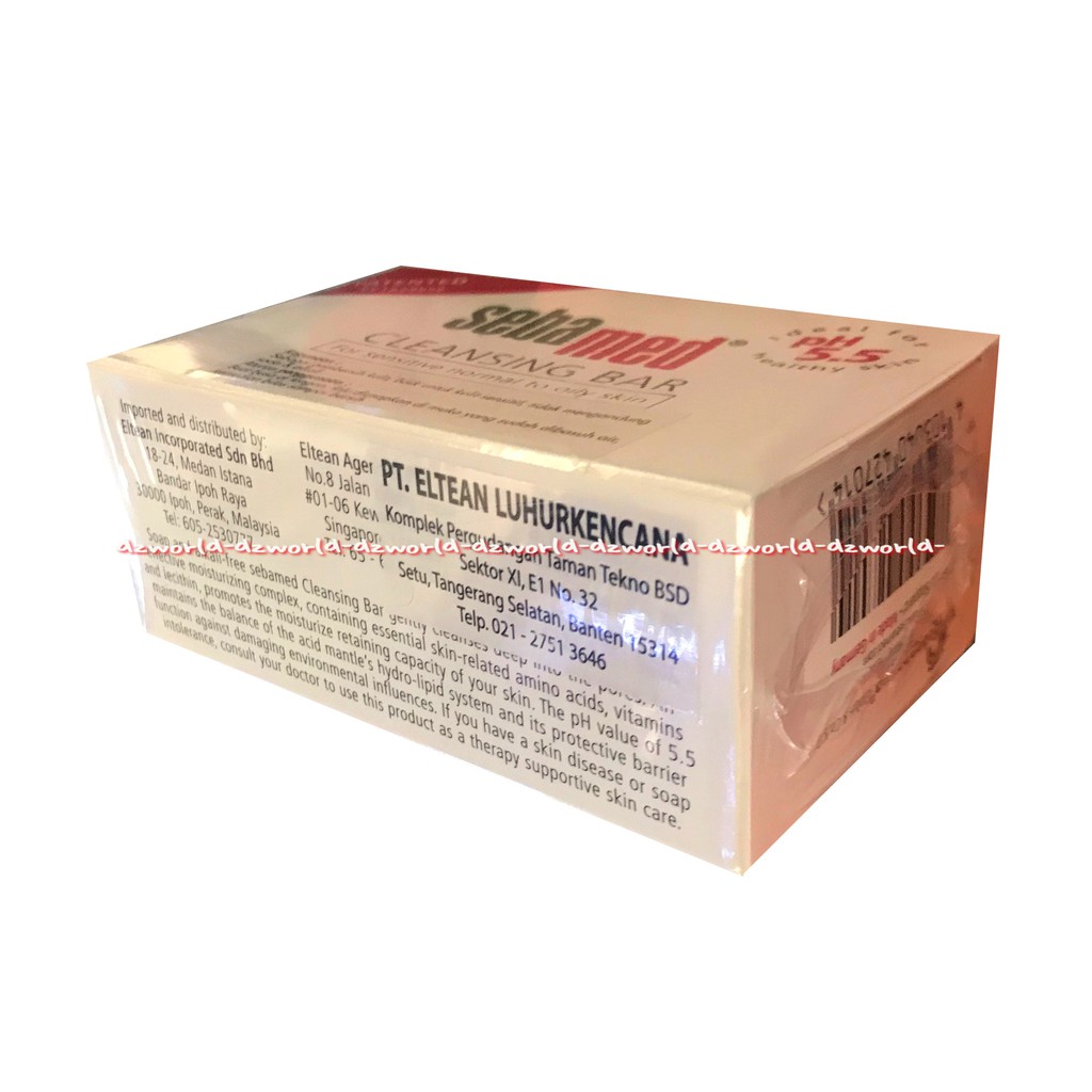 Sebamed Cleansing Bar 150gr For Sensitive Sabun Mandi Seba Med Batangan