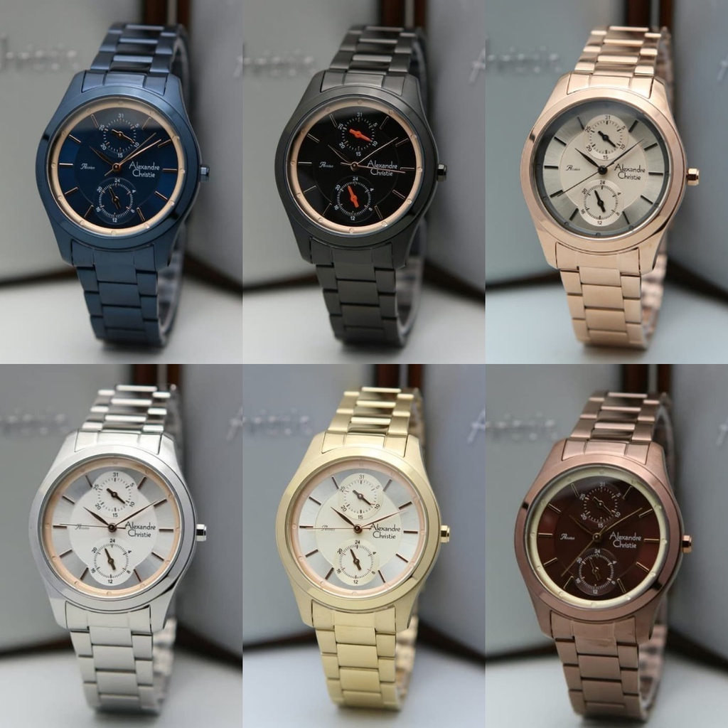 JAM TANGAN WANITA ALEXANDRE CHRISTIE AC 2812 ORIGINAL GARANSI RESMI 1 TAHUN