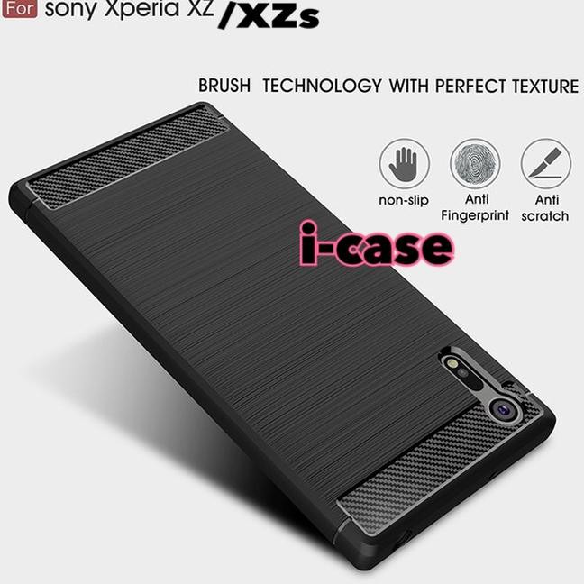 Sony Xperia Xz XZs case rugged armor - Hitam