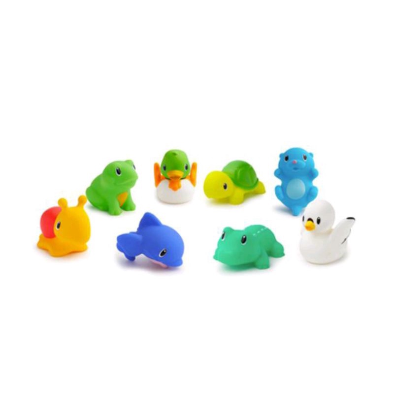 Munchkin Squirt bath toys- mainan mandi aneka binatang karet