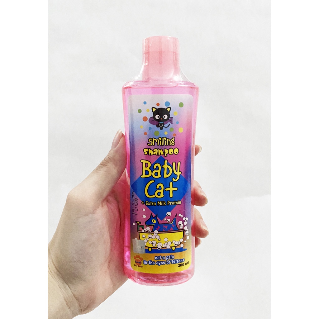 Raid All Smiling Shampoo Kitten 200 ml - Shampo Anak Kucing Kitten Termurah