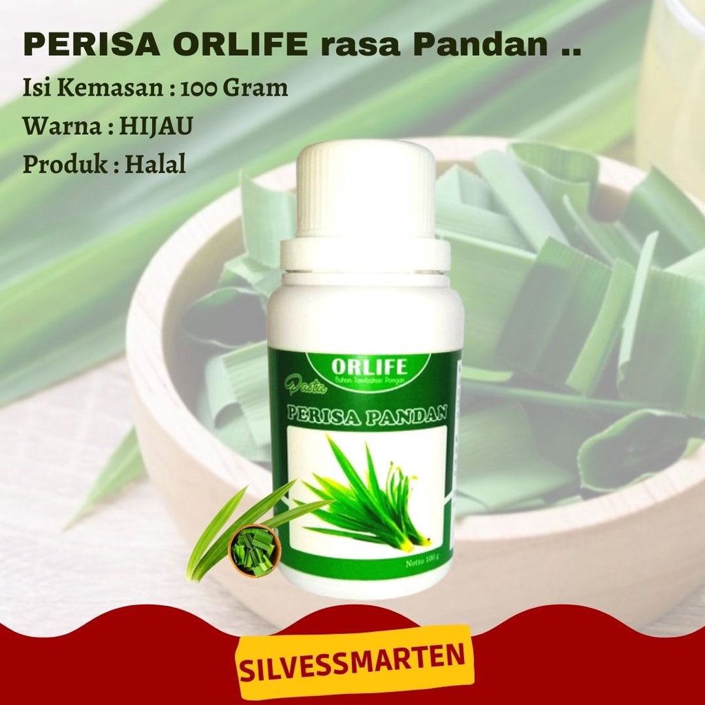 

FLASH SALE MENJELANG HARI RAYA ✅[silvessmarten] ORLIFE Perisa pasta PANDAN| Merk Orlife Perisa Pasta Essen PANDAN orlife / PANDAN Flavor atau Perisa WARNA MERAH Merk Orlife / 100ml Warna MENCOLOK