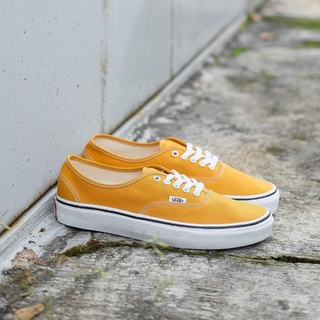 mustard yellow authentic vans