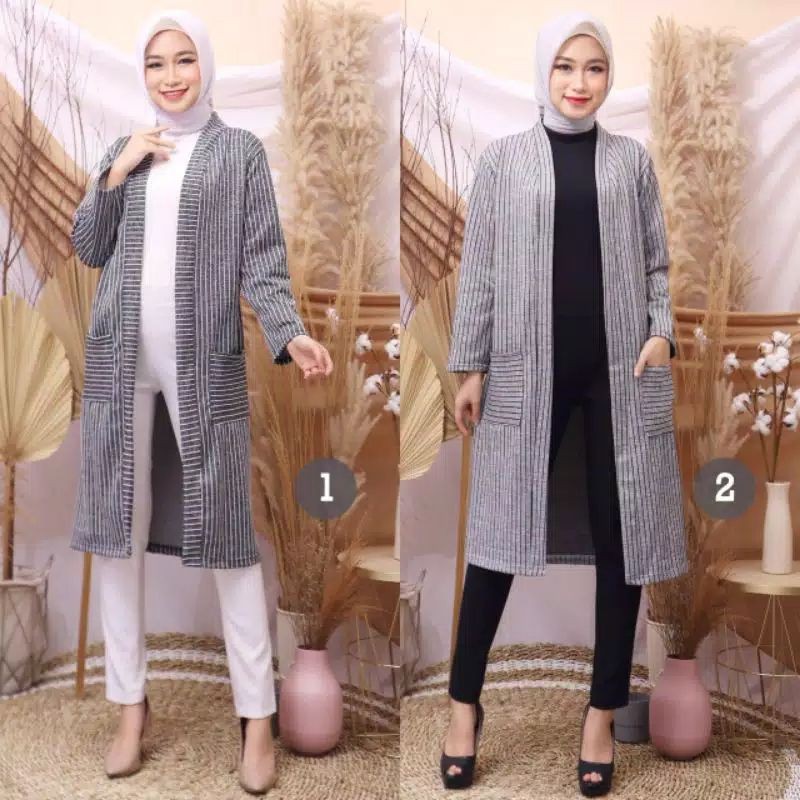 Cardigan outerwear Wanita Anggun