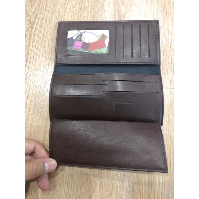 DOMPET PRIA PANJANG DOMPET PRIA KULIT SINTETIS DOMPET PRIA LIPAT DOMPET COWOK DOMPET MURAH