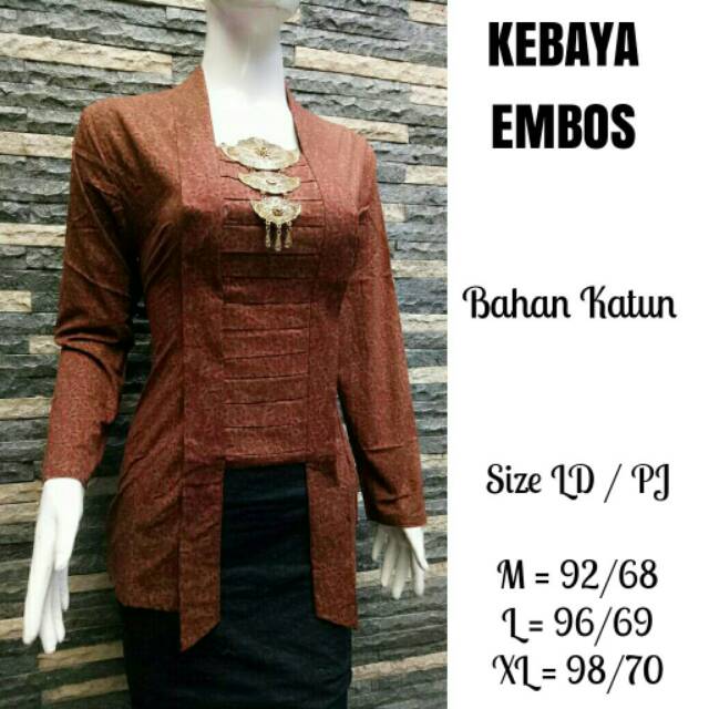 Kebaya embos