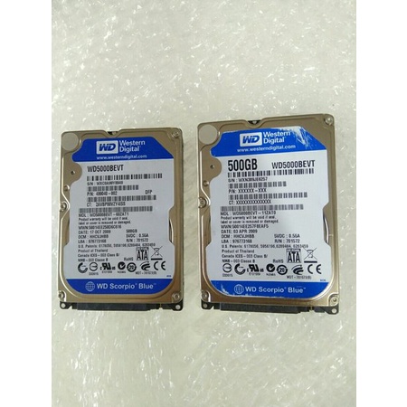 Hardisk Harddisk Hdd Hard disk Internal Laptop 500 GB Merk WD Blue