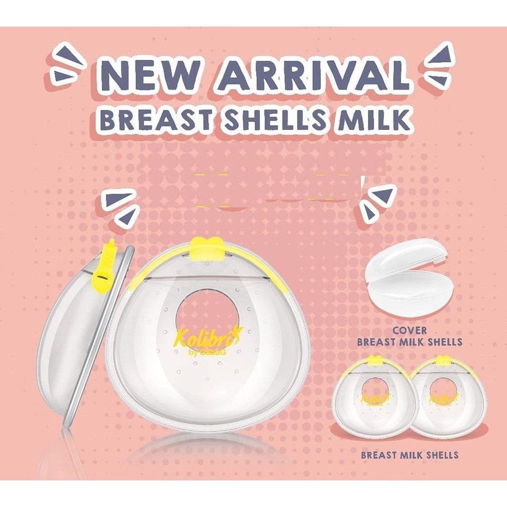 GABAG Breastmilk Shell Shield Collector Penampung Tetesan ASI - Cup Feeder / Gelas Asi Bayi - Breast Pad Premium / Classic (50+10pcs) 60 Pcs / 30 pcs