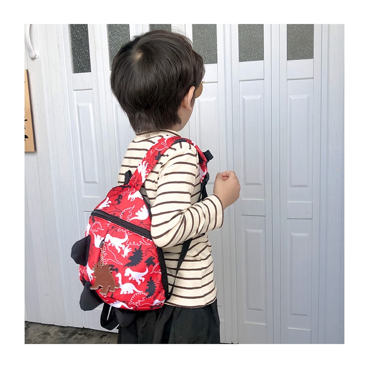 TweedyToys - Dinosaur Pattern Bag / Tas Ransel Anak / Tas Anak Import