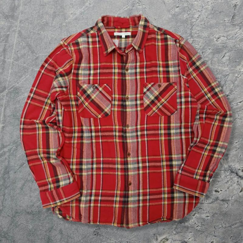 KEMEJA PLAID FLANNEL VETERANO