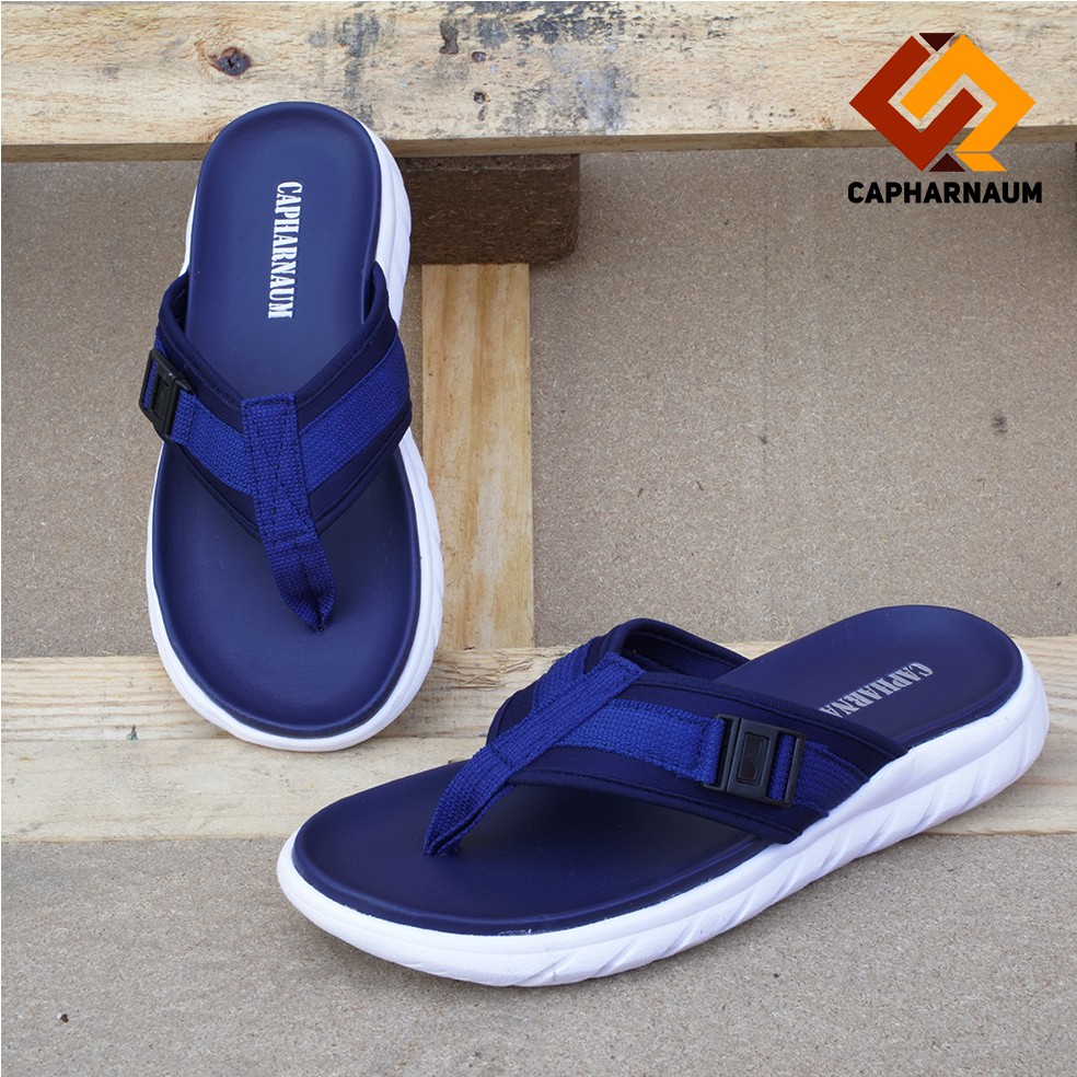CAPHARNAUM [PSD 101] Sandal Japit Kasual Trendy High Quality/ Sandal Jepit Pria/ Sandal Pria Keren