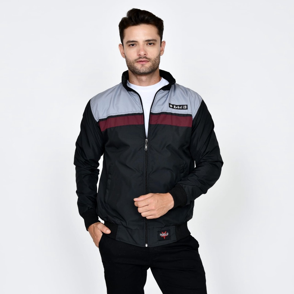 Jaket Parasut Pria Outdoor Running Olahraga Sport Winbreakers Premium