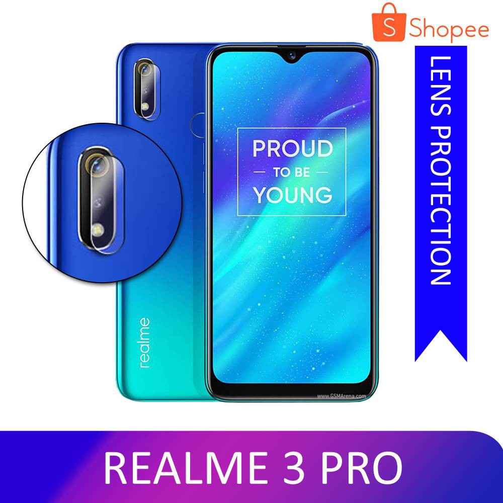 Tempered Glass Kamera REALME 3 Pro Pelindung Kamera Bahan kaca