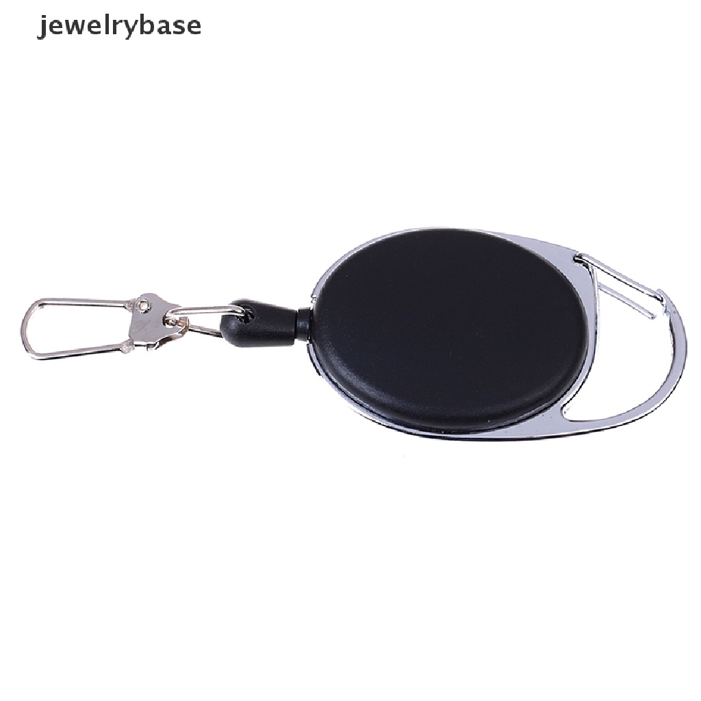 (jewelrybase) 1pc Gantungan Kunci Retractable