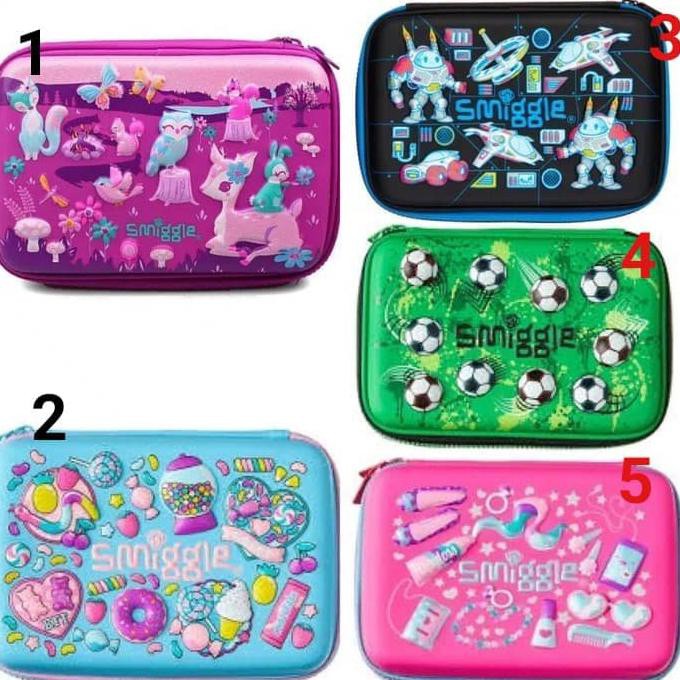 

HOT SALE Smiggle Hard Top Pencil Case Organizer - Kotak Pensil Smiggle Terjamin